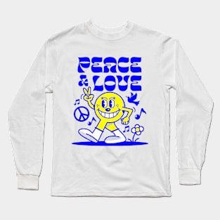 Peace and Love Long Sleeve T-Shirt